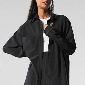 Alo Yoga Dreamscape Button Down Long Sleeve NWT